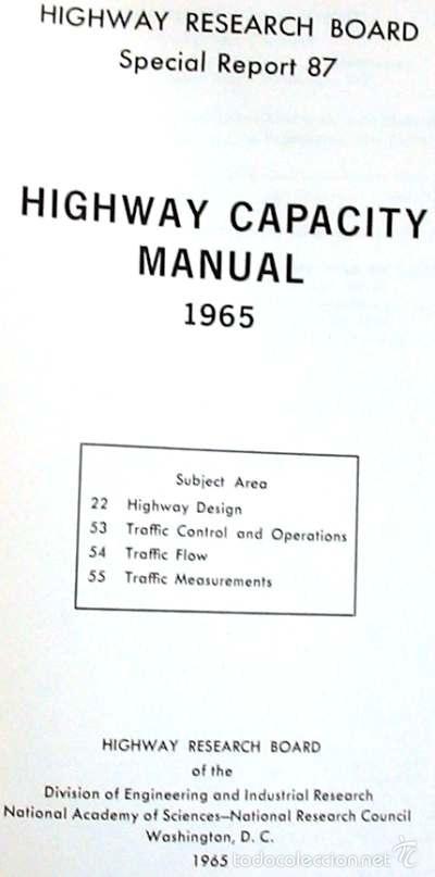 highway capacity manual online